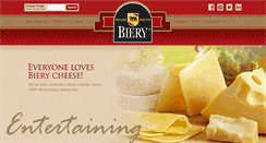 Desktop Screenshot of bierycheese.com